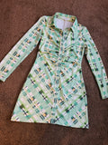 Mint Green Long-Sleeve Dress
