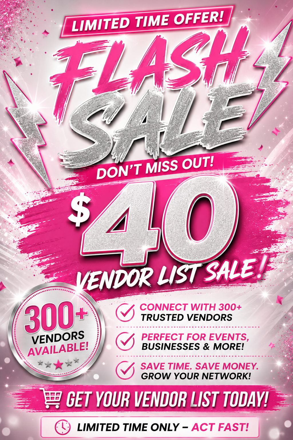The Ultimate Vendor's List