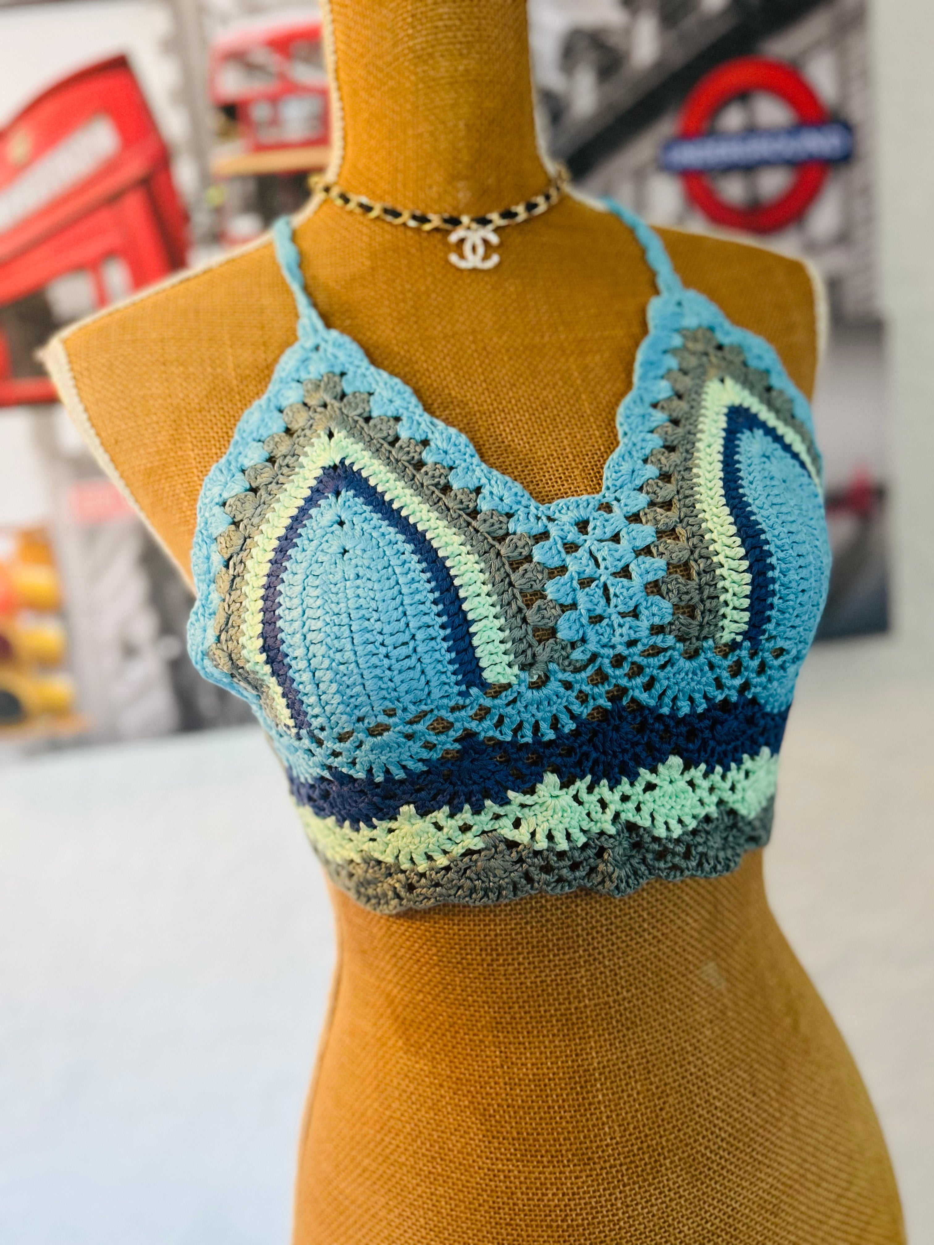Cropped Crochet Tops