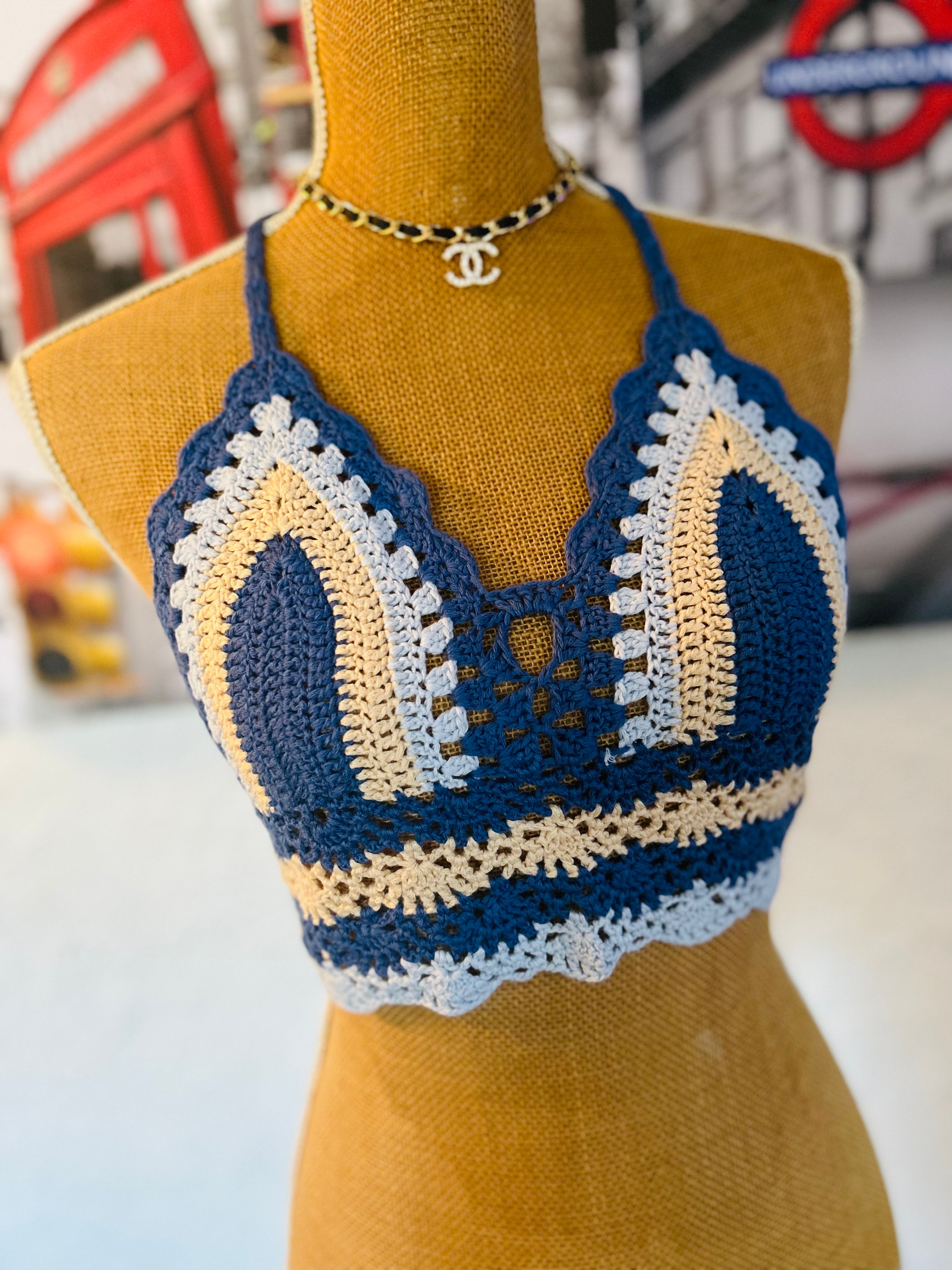 Cropped Crochet Tops