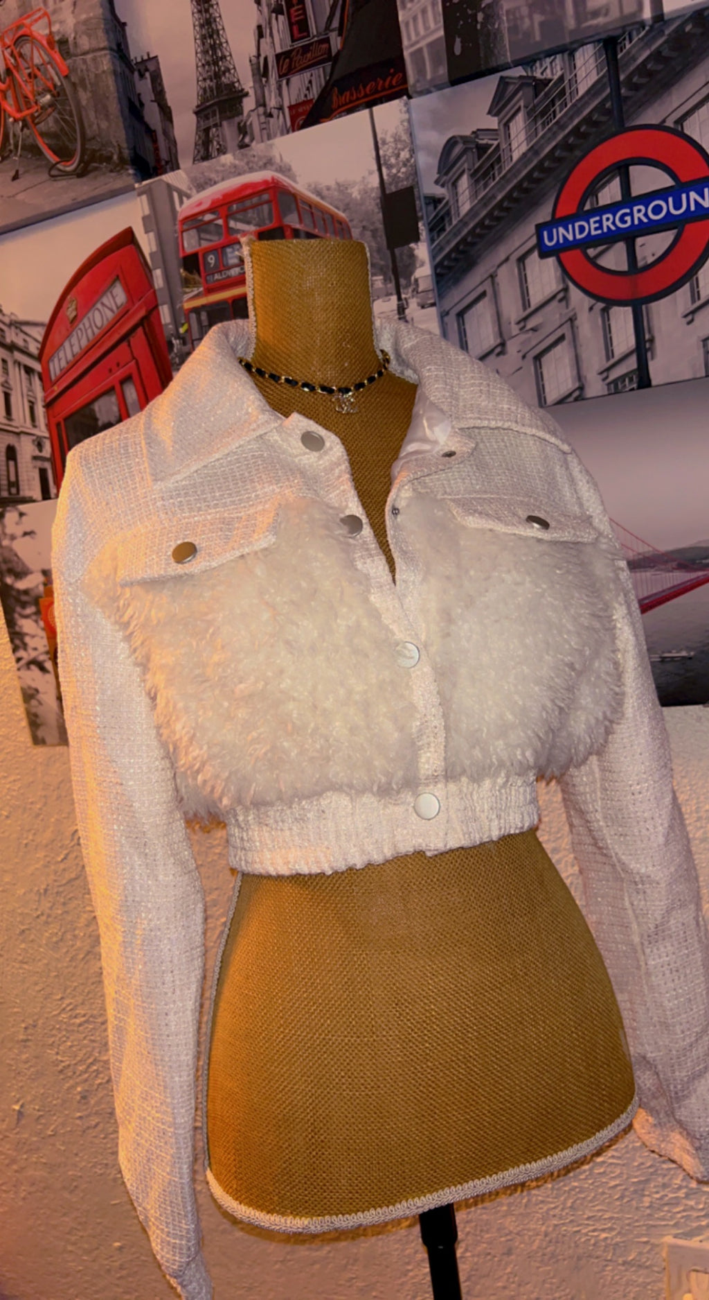 White Furr Jacket