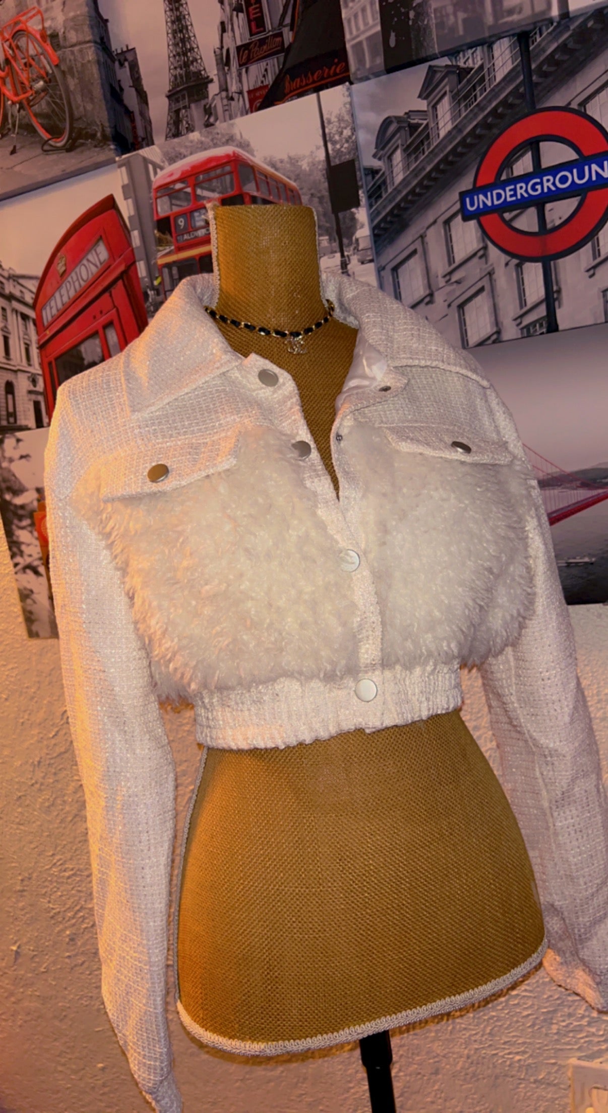 White Furr Jacket